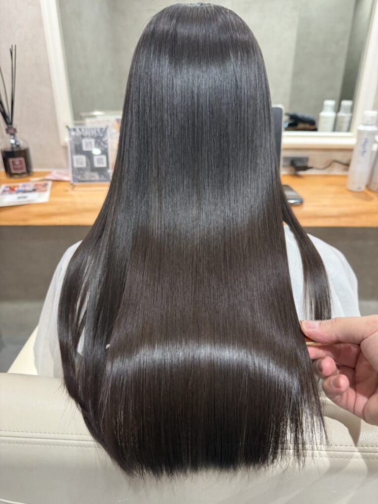 サラサラツヤツヤストレートヘア✨にさたい
